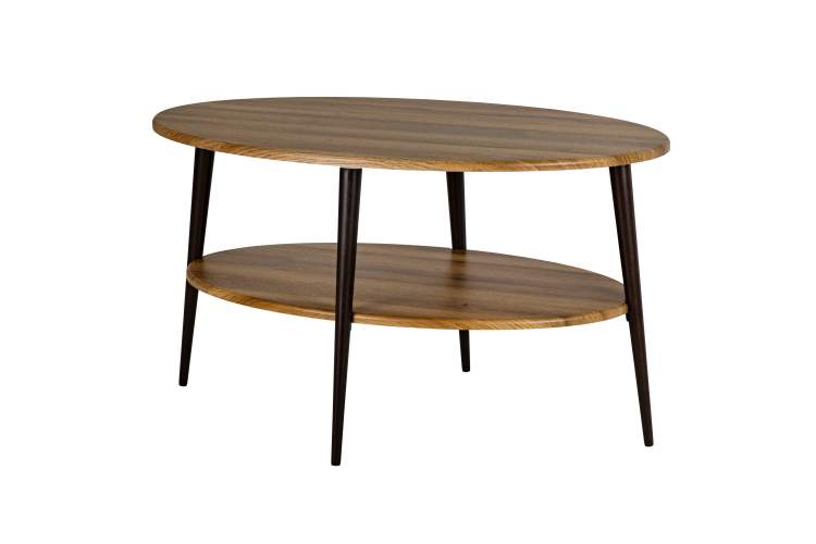 Стол журнальный BeautyStyle 29 дуб вотан/черный-8