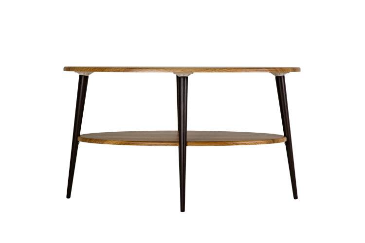 Стол журнальный BeautyStyle 29 дуб вотан/черный-4