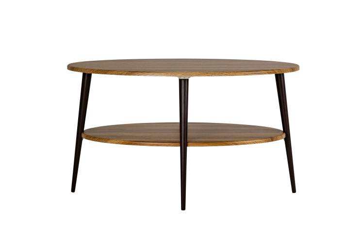 Стол журнальный BeautyStyle 29 дуб вотан/черный-3