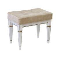 Банкетка Васко В 97Н белый ясень/золото в гостиную