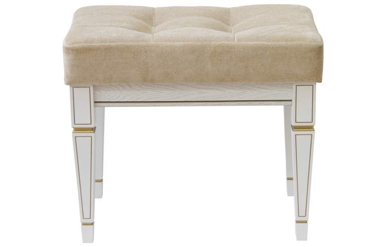 Банкетка Васко В 97Н белый ясень/золото-1