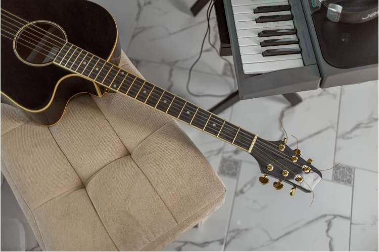 Банкетка Васко В 97Н белый ясень/золото-6