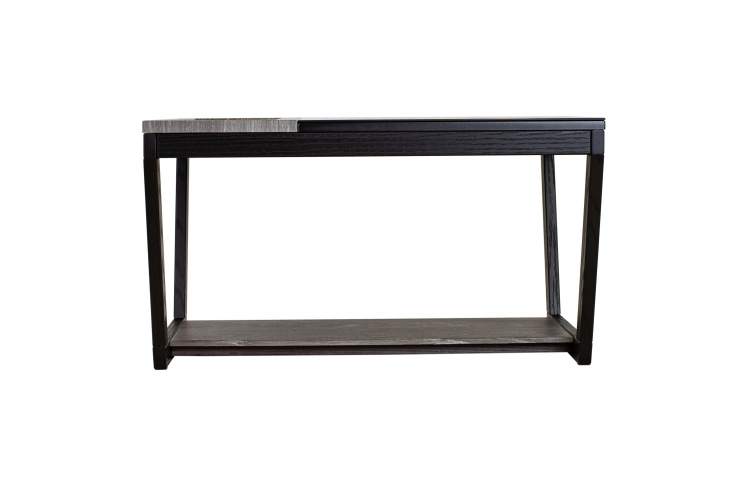 Стол журнальный BeautyStyle 31 дуб шоле графит/венге/стекло черное-3