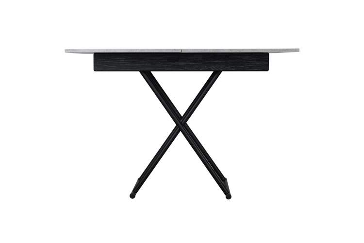 Стол-трансформер Лерон ателье светлое/черный-5