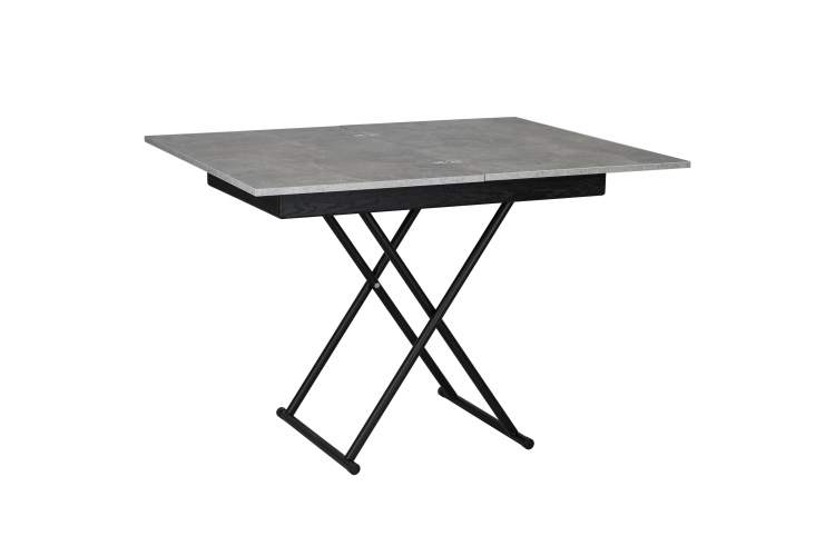 Стол-трансформер Лерон ателье светлое/черный-7