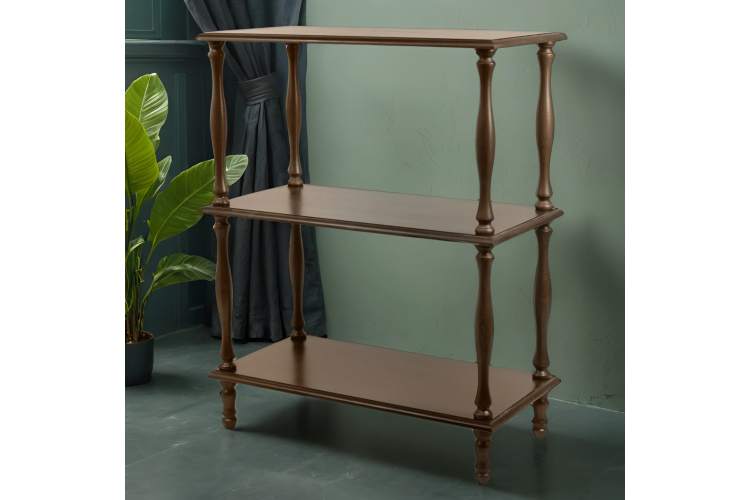 Этажерка П 9 средне-коричневый-10