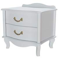 Тумбочка Джульетта 2 ящ. молочный дуб Л