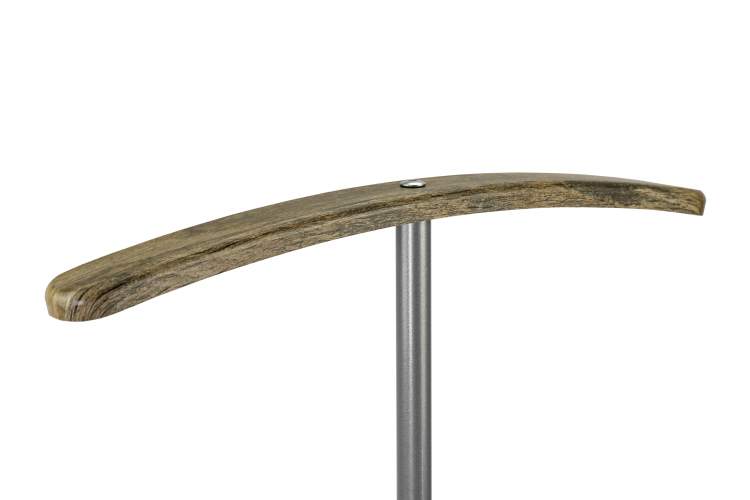 Вешалка костюмная Дэви 3 металлик/дуб крымский состаренный-4