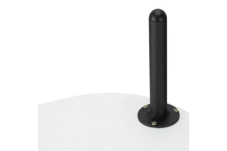 Стол журнальный МеталлАрт М036 белый мрамор/черный-3