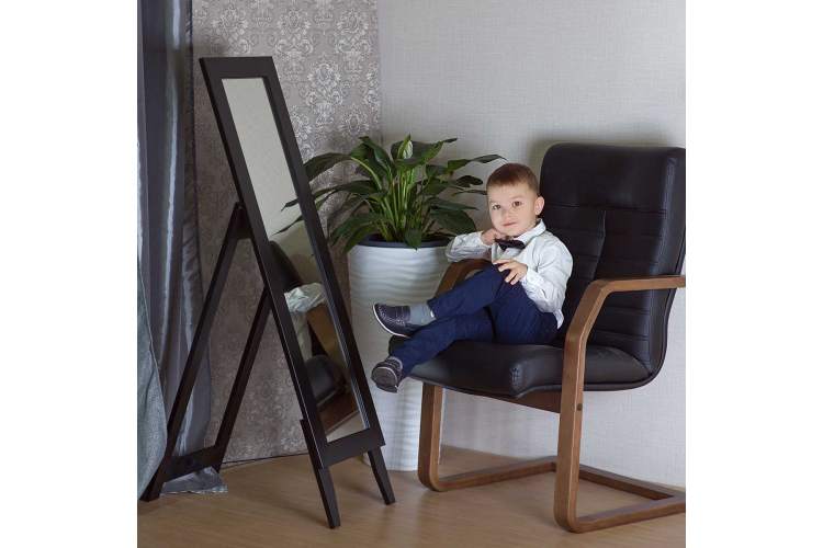 Зеркало напольное BeautyStyle 1 черный 138 см х 35 см-8