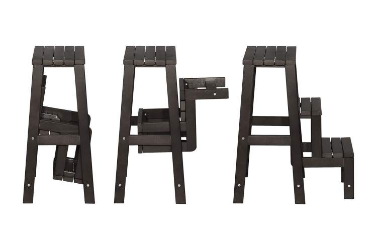 Табурет- стремянка венге-7