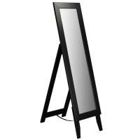 Зеркало напольное BeautyStyle 1 черный 138 см х 35 см