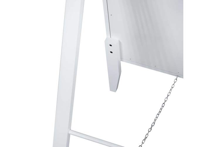 Зеркало напольное BeautyStyle 29 белый 131 см х 47,1 см-3