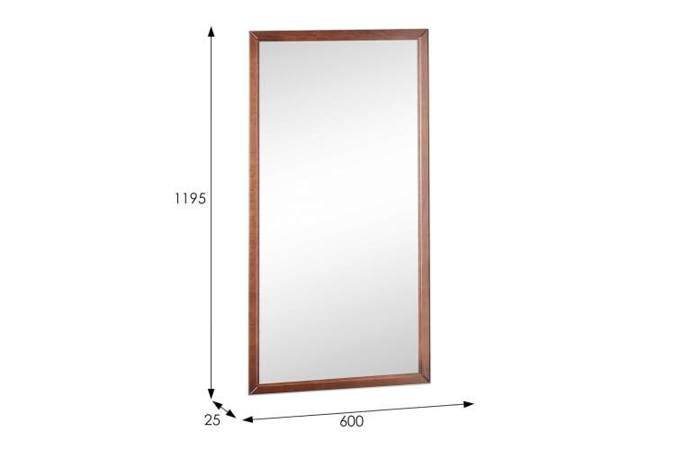 Зеркало настенное Ника средне- коричневый 119,5 см x 60 см-7