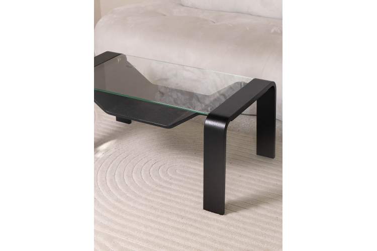 Стол журнальный Гурон 1 черный матовый-8
