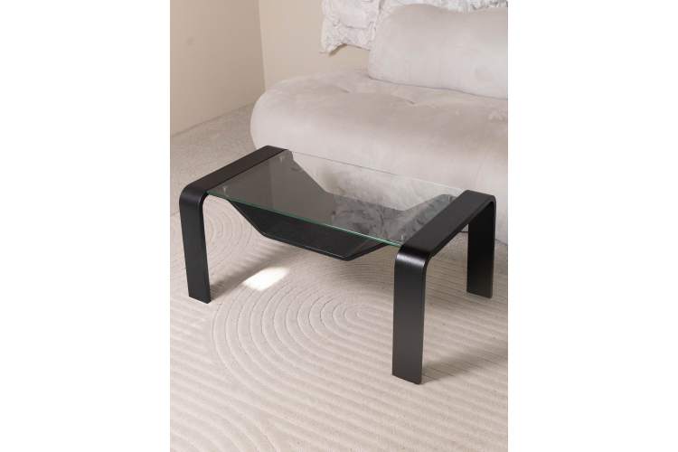 Стол журнальный Гурон 1 черный матовый-14