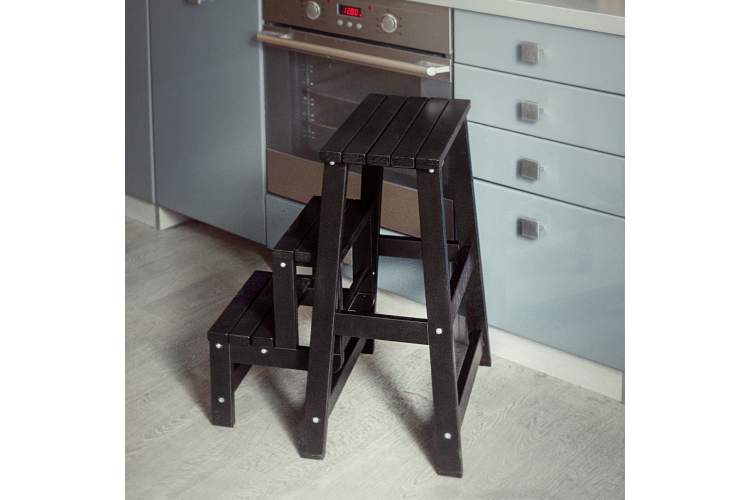 Табурет- стремянка венге-4