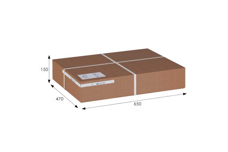 Тумбочка Джульетта 2 ящ. орех Л-9