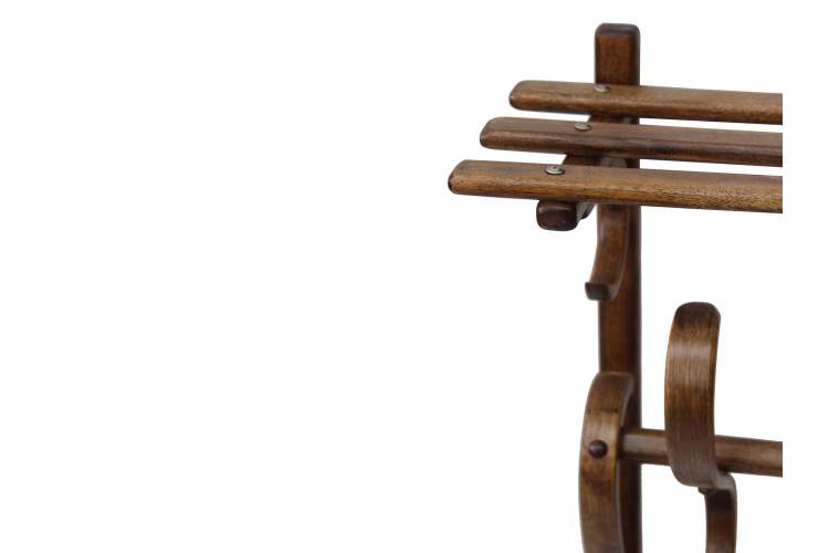 Вешалка настенная В 7Н средне-коричневый-3