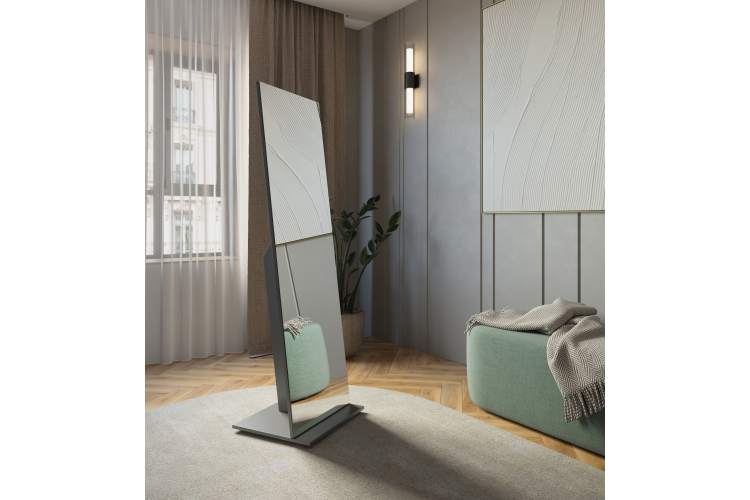 Зеркало напольное Стелла 2 графит темный 163,5 см x 50 см-11