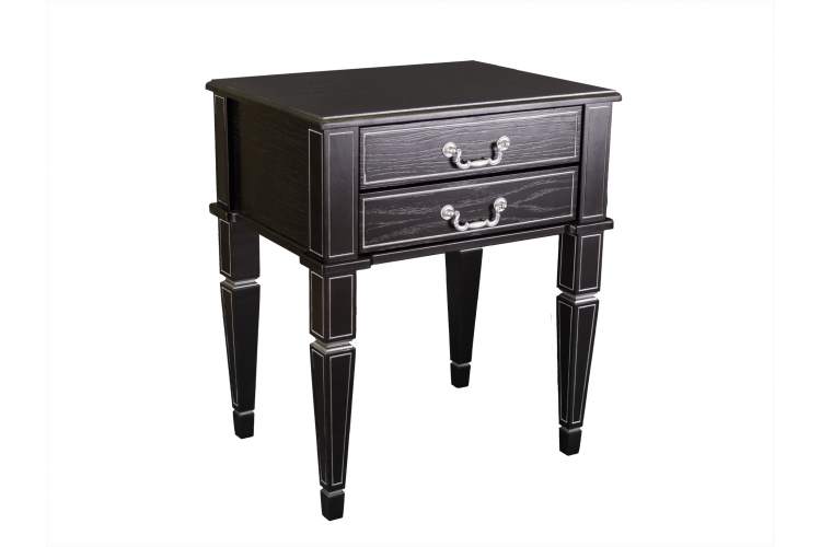 Тумба Васко В 118Н венге/серебро