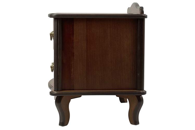 Тумбочка Джульетта 2 ящ. орех Л-3