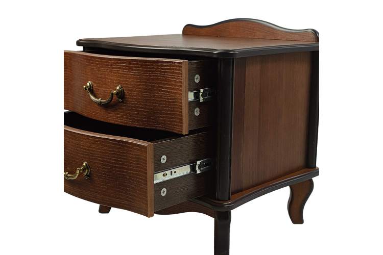 Тумбочка Джульетта 2 ящ. орех Л-5