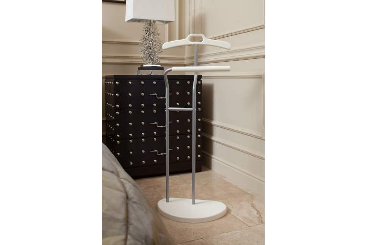 Вешалка костюмная Д 10 металлик/ слоновая кость-3