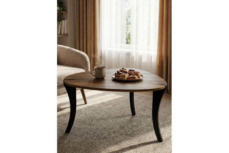 Стол журнальный BeautyStyle 34 дуб вотан/черный-17