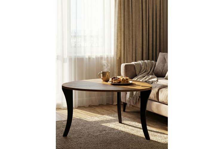 Стол журнальный BeautyStyle 34 дуб вотан/черный-18