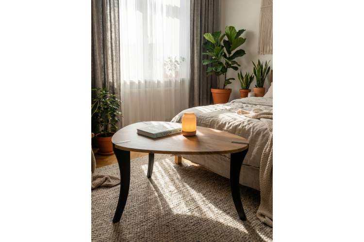 Стол журнальный BeautyStyle 34 дуб вотан/черный-19