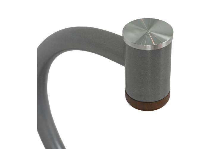 Стол журнальный Дуэт 13Н металлик/ср.-кор/прозр.-4