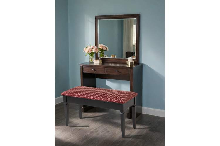 Банкетка Вивальди М с ящиком венге, ткань коронка-7