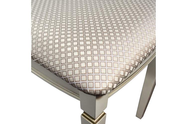 Банкетка Васко В 107Н слоновая кость/золото, Атина ваниль-2