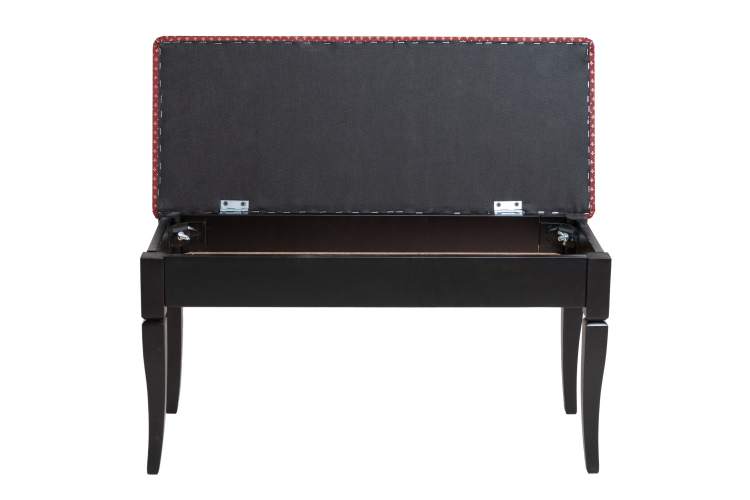 Банкетка Вивальди М с ящиком венге, ткань коронка-3