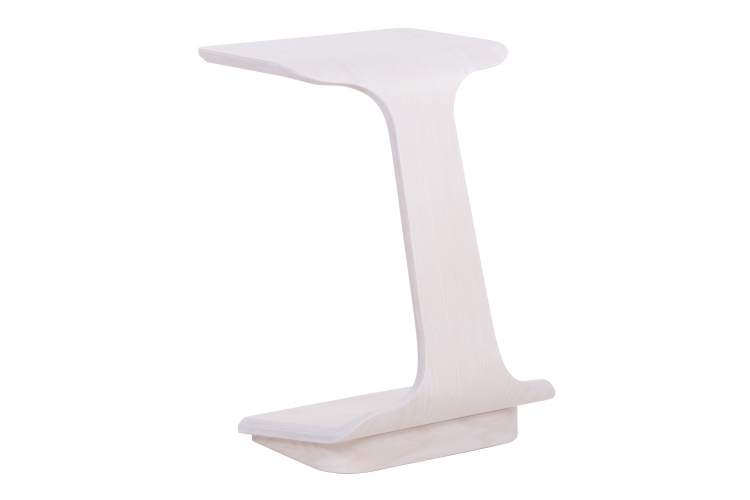 Стол журнальный приставной Неро 2 белый ясень-1