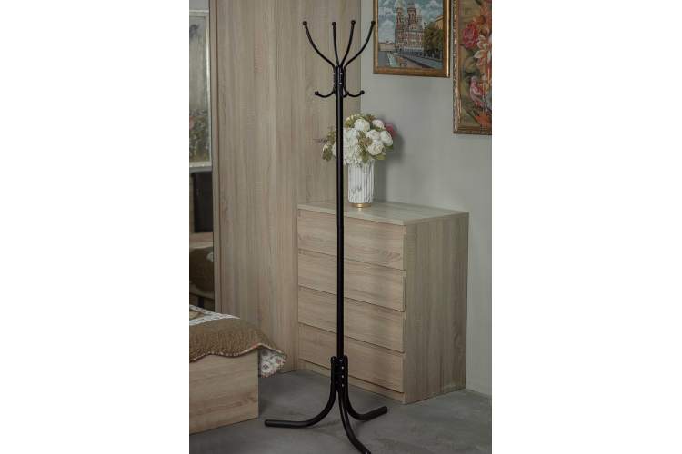 Вешалка напольная М 3 черный