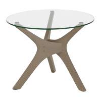 Журнальный стол Стол журнальный Рилле 446 шимо/стекло прозрачное