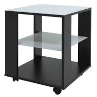 Журнальный стол Стол журнальный BeautyStyle 6 венге/стекло белое