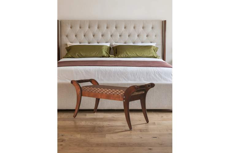 Банкетка Тифани средне-коричневый-2