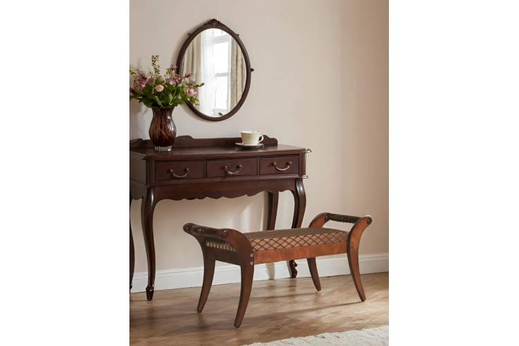 Банкетка Тифани средне-коричневый-3