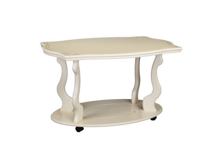 Стол журнальный Берже 3 слоновая кость