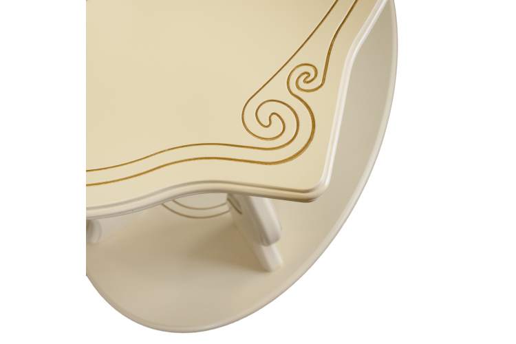 Стол журнальный Берже 3 слоновая кость-6