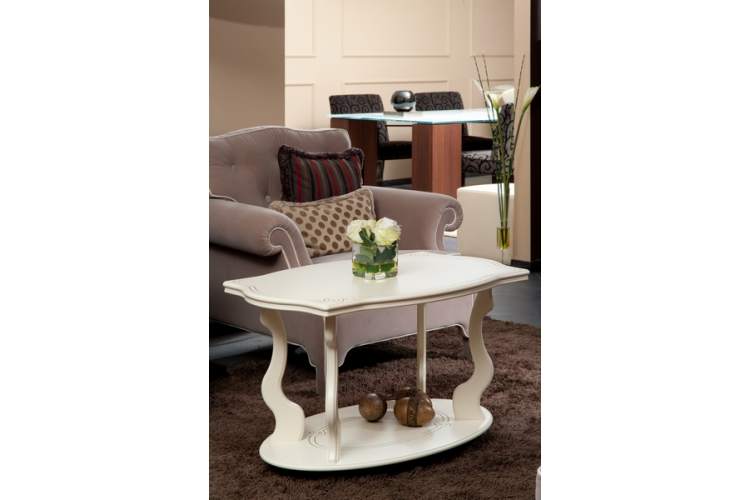 Стол журнальный Берже 3 слоновая кость-8