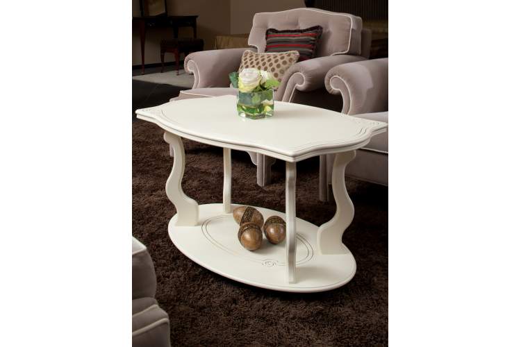 Стол журнальный Берже 3 слоновая кость-10