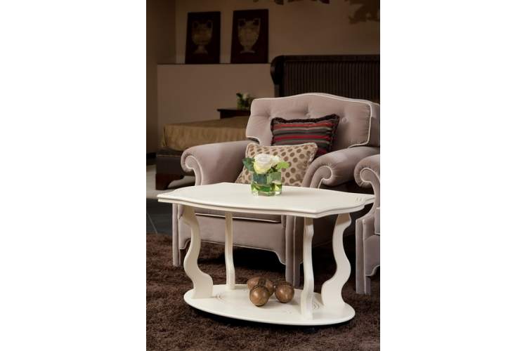 Стол журнальный Берже 3 слоновая кость-12