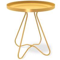 Столик журнальный SHT-CT3 золото в гостиную Столик журнальный SHT-CT3 золото в гостиную