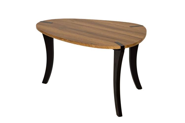 Стол журнальный BeautyStyle 34 дуб вотан/черный-3