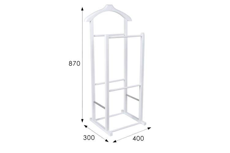Вешалка костюмная детская В 28Н белый-10