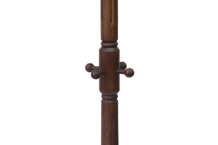 Вешалка напольная В 2Н средне-коричневый-1